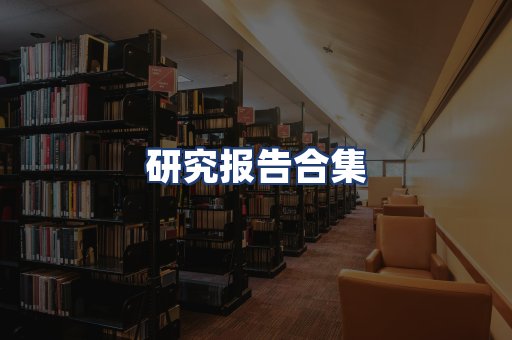 研究报告合集